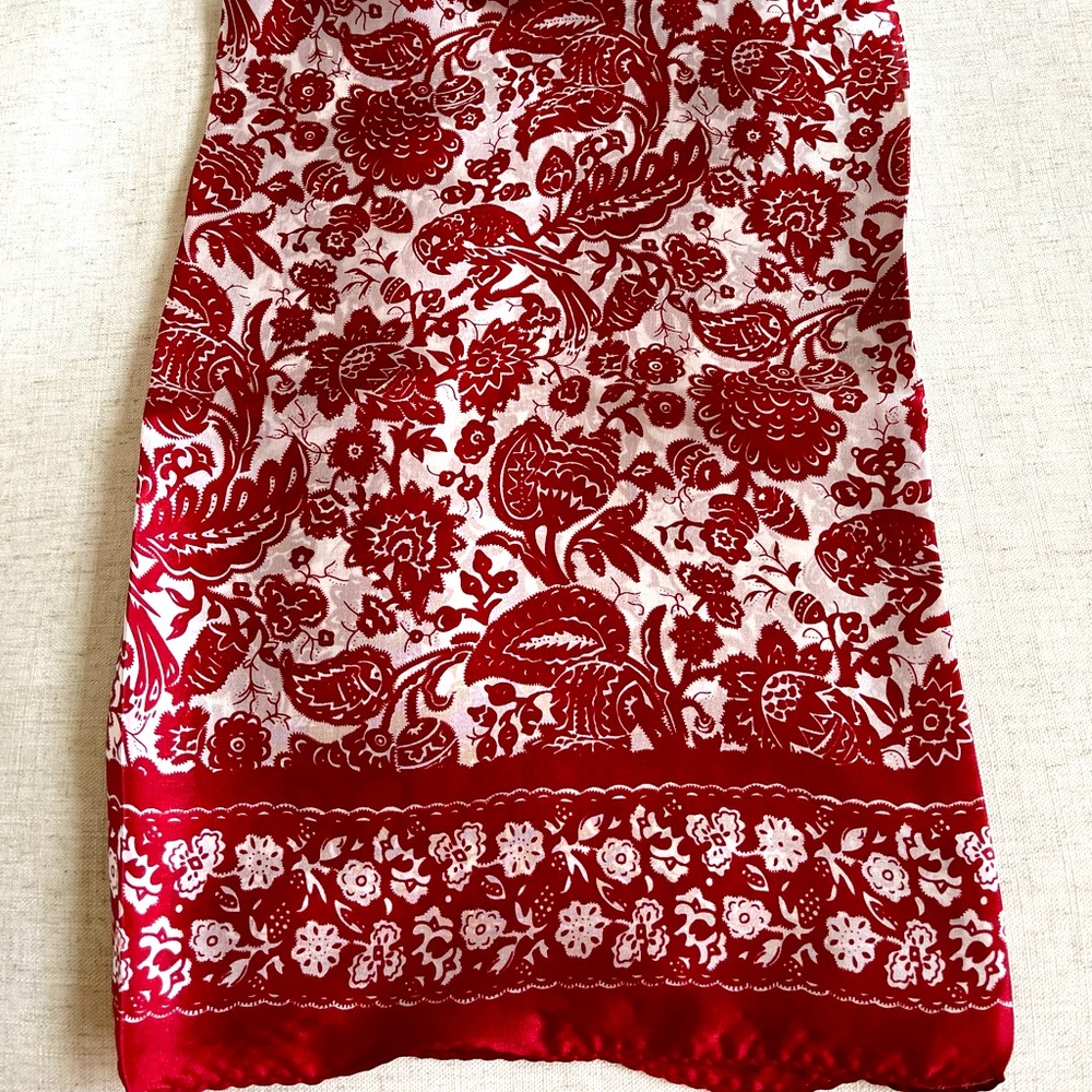 New silk scarf